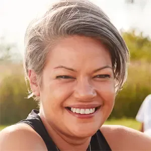 smiling woman