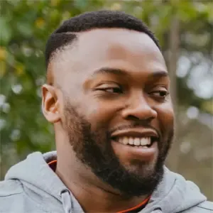 smiling man
